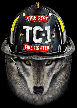 Firefighter Wolf