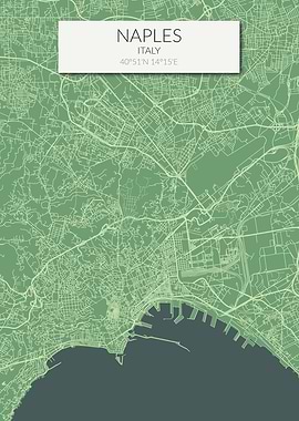 Naples Green Map