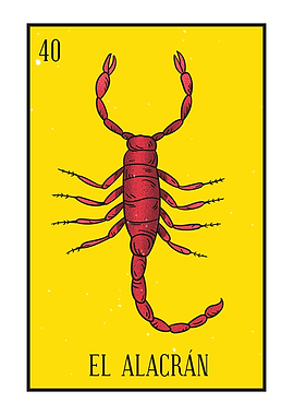 EL ALACRAN MEXICAN LOTTERY