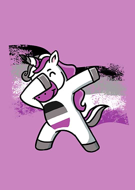 Asexual Pride Unicorn