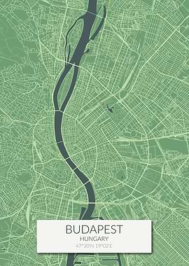 Budapest Green Map