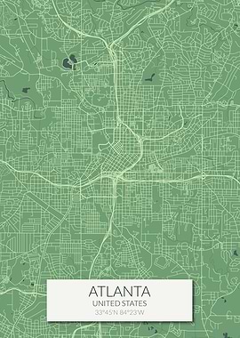 Atlanta Green Map