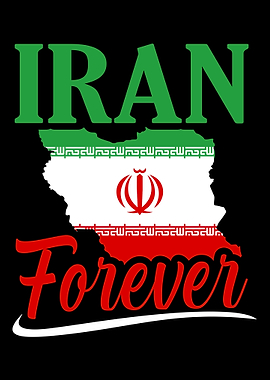 Iran Flag Motif Gift Idea