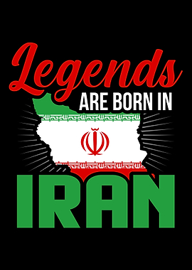 Iran Flag Motif Gift Idea
