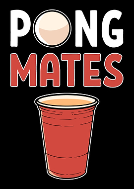 Pong Mates Drinker or Alco