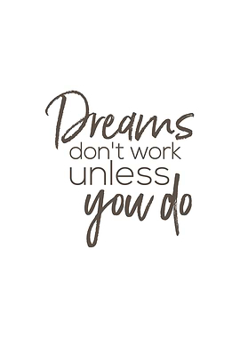 Dream Quotes Wall Art