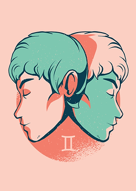 ZODIAC SIGN GEMINI BOY