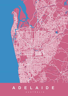 Adelaide Art Map Australia