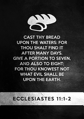 Ecclesiastes 11 1 2