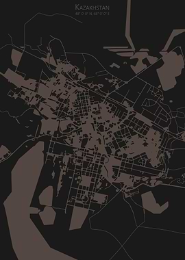 Maps Kazakhstan