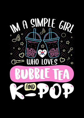 Kawaii Bubble Tea KPop
