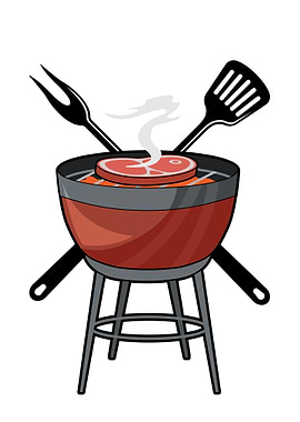 Grill Spatula Meat fork