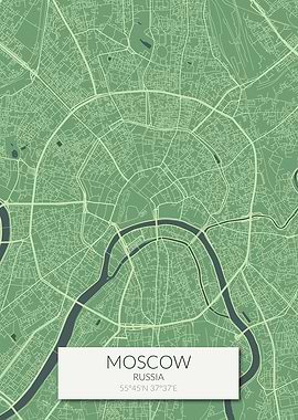 Moscow Green Map