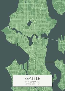 Seattle Green Map