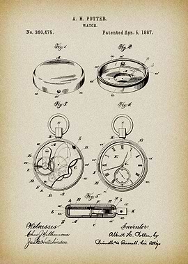 Watch patent