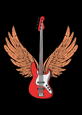 Bass Guitar Player Bassist