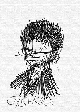 castro 2 self portrait