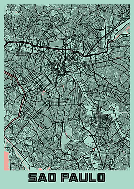 Sao Paulo Peony City Map