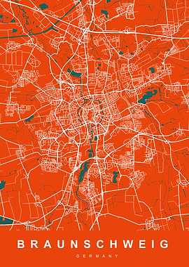 BRAUNSCHWEIG City Map