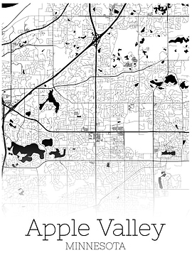 Apple Valley Minnesota map