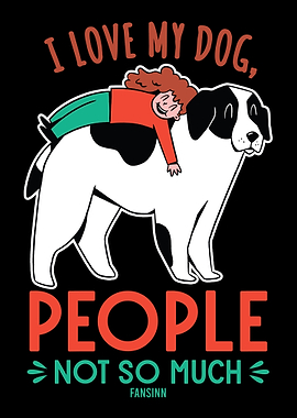 I love my dog