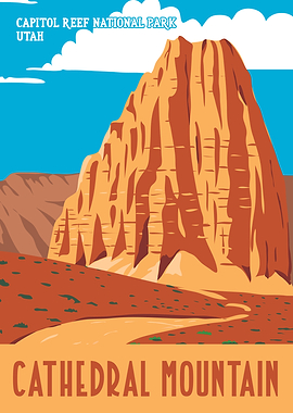 Cathedral Mountain WPA