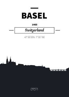 basel switzerland skyline