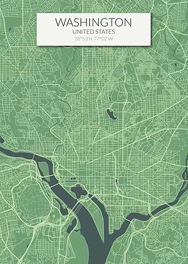 Washington Green Map