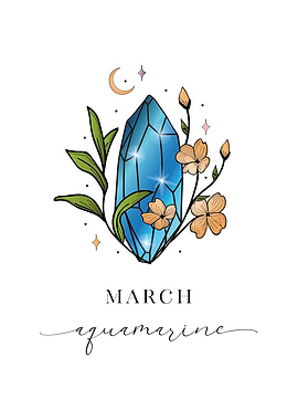 March Aquamarine