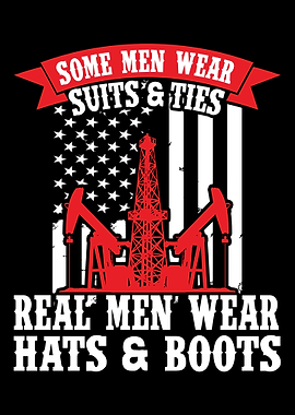 Oilfield Worker Oilman Rig