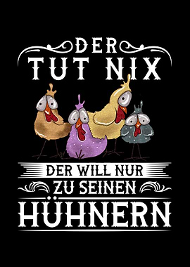 Huehner Bauer Huhn