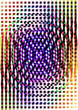 Illusion colorful design