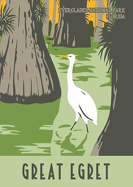 Great Egret WPA