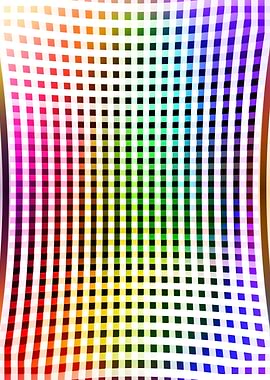 Illusion colorful design
