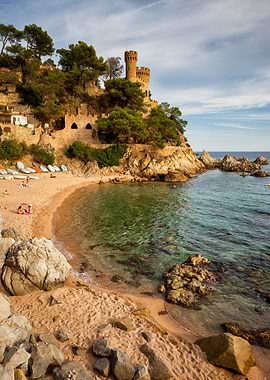 Sea Coast in Lloret de Mar