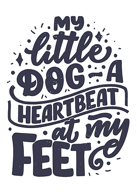 My little Dog a Heartbeat