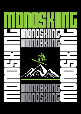 Monoski Funny Mono Ski Ski