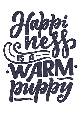 Happiness is a warm Puppy