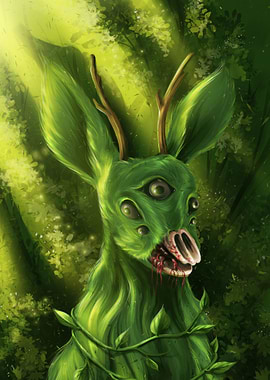 Deer creature concept