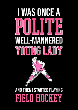 Field Hockey Girl