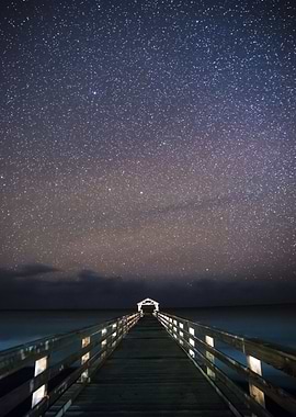 Starry Sky at the Beach