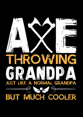 Axe Throwing Grandpa Axes