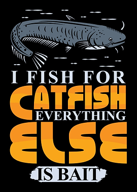 Catfish Angler Fishing