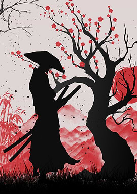 Samurai Shillouette