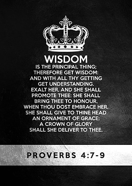 Proverbs 4 7 9