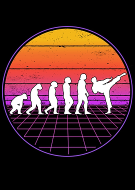 Karate Evolution Vaporwave