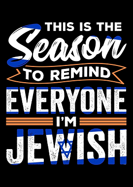 Season Jewish Hannukah
