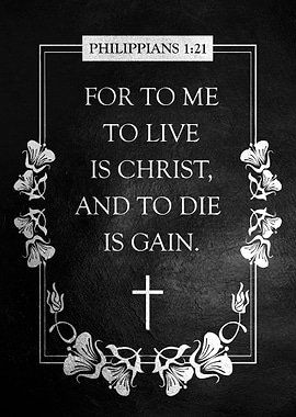 Philippians 1 21