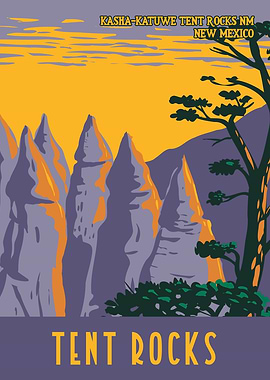 Tent Rocks WPA