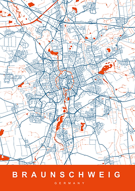 BRAUNSCHWEIG City Map